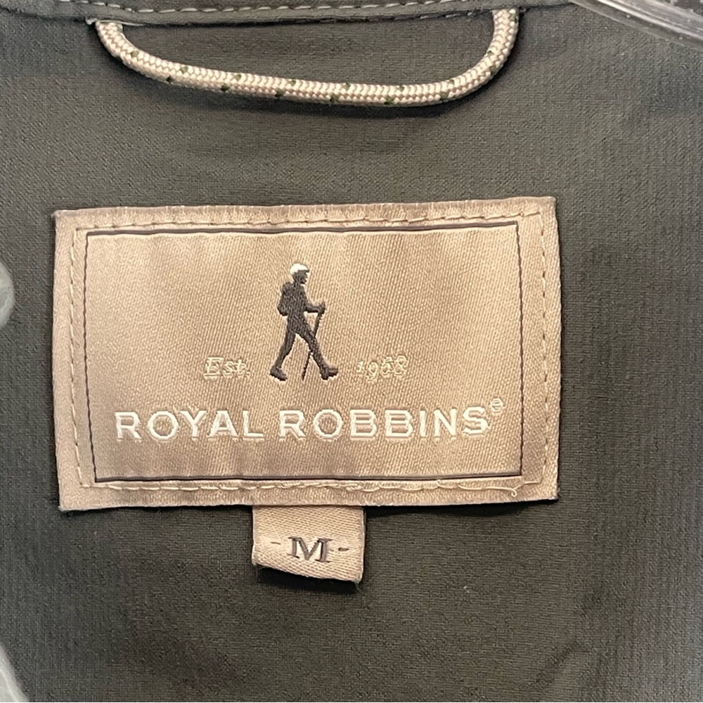 Royal Robbins Performance Utility Vest‎ Men’s M Gray Outdoor Travel Hiking Zip - Picture 3 of 16